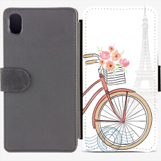 Калъф тип тефтер за Sony Xperia M4 Aqua - paris2