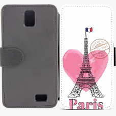 Калъф тип тефтер за Lenovo A328 - paris3-sized Калъф тип тефтер за Lenovo A328 - paris3-sized