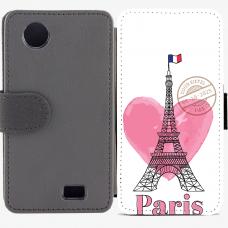 Калъф тип тефтер за Lenovo A369 - paris3-sized Калъф тип тефтер за Lenovo A369 - paris3-sized