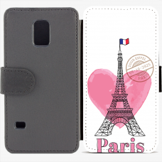 Калъф тип тефтер за Samsung Galaxy S5 mini G800 - paris3-sized