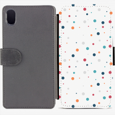 Калъф тип тефтер за Sony Xperia M4 Aqua - pattern4-sized