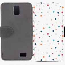 Калъф тип тефтер за Lenovo A328 - pattern4-sized