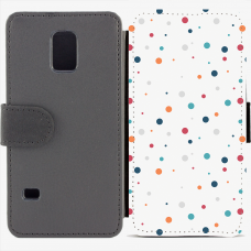 Калъф тип тефтер за Samsung Galaxy S5 mini G800 - pattern4-sized