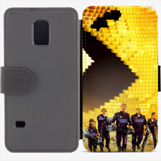 Калъф тип тефтер за Samsung Galaxy S5 mini G800 - pixels