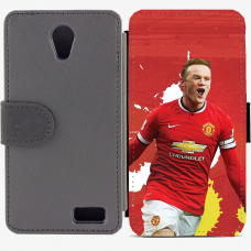 Калъф тип тефтер за Lenovo A319 - rooney