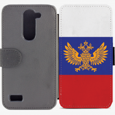 Калъф тип тефтер за LG L Bello - russia