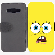Калъф тип тефтер за Samsung Galaxy A3 - spongebob-sized