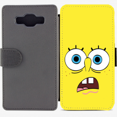 Калъф тип тефтер за Samsung Galaxy A5 - spongebob-sized