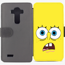 Калъф тип тефтер за LG G4 - spongebob-sized Калъф тип тефтер за LG G4 - spongebob-sized