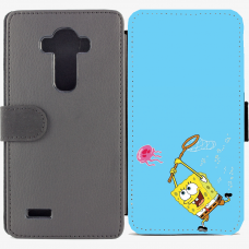 Калъф тип тефтер за LG G4 - spongebob2-sized Калъф тип тефтер за LG G4 - spongebob2-sized