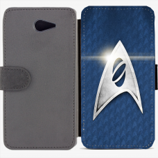 Калъф тип тефтер за Sony Xperia M2 Aqua - startrek