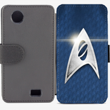 Калъф тип тефтер за Lenovo A369 - startrek
