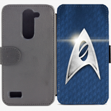 Калъф тип тефтер за LG L Bello - startrek