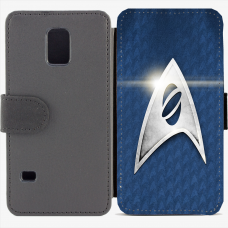 Калъф тип тефтер за Samsung Galaxy S5 mini G800 - startrek