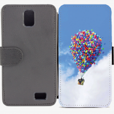 Калъф тип тефтер за Lenovo A328 - up-sized