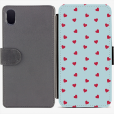Калъф тип тефтер за Sony Xperia M4 Aqua - valentine1