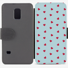 Калъф тип тефтер за Samsung Galaxy S5 mini G800 - valentine1
