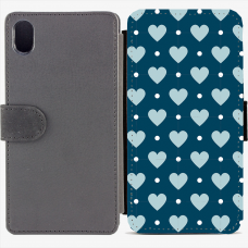 Калъф тип тефтер за Sony Xperia M4 Aqua - valentine2