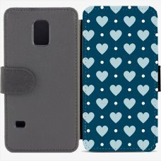 Калъф тип тефтер за Samsung Galaxy S5 mini G800 - valentine2