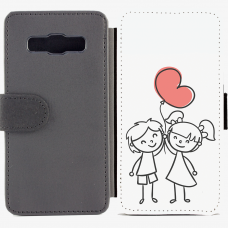 Калъф тип тефтер за Samsung Galaxy A3 - valentine3