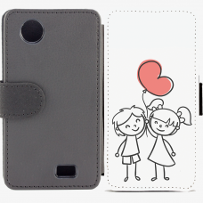 Калъф тип тефтер за Lenovo A369 - valentine3