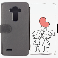 Калъф тип тефтер за LG G4 - valentine3