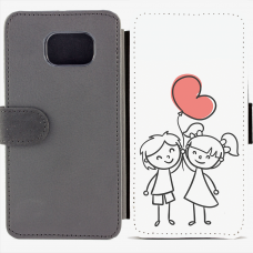 Калъф тип тефтер за Samsung Galaxy S6 Edge G925 - valentine3