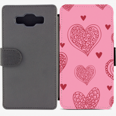 Калъф тип тефтер за Samsung Galaxy A5 - valentine4