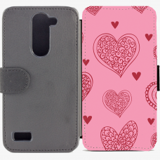 Калъф тип тефтер за LG L Bello - valentine4