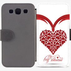 Калъф тип тефтер за Samsung Galaxy S3 Neo I9301, 9300I - valentine5