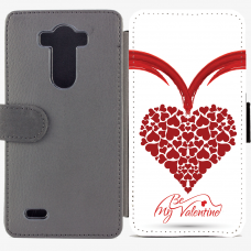 Калъф тип тефтер за LG G3 - valentine5