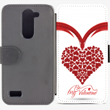Калъф тип тефтер за LG L Bello - valentine5