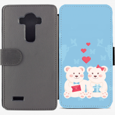 Калъф тип тефтер за LG G4 - valentine6