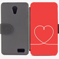 Калъф тип тефтер за Lenovo A319 - valentine