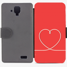 Калъф тип тефтер за Lenovo A536 - valentine