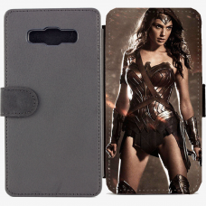 Калъф тип тефтер за Samsung Galaxy A7 - wonderwoman