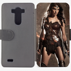 Калъф тип тефтер за LG G3 - wonderwoman