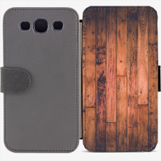 Калъф тип тефтер за Samsung Galaxy S3 Neo I9301, 9300I - wood