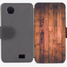 Калъф тип тефтер за Lenovo A369 - wood Калъф тип тефтер за Lenovo A369 - wood
