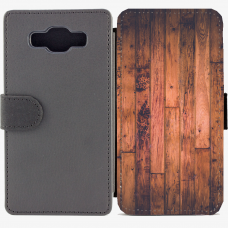 Калъф тип тефтер за Samsung Galaxy A5 - wood