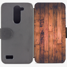 Калъф тип тефтер за LG L Bello - wood Калъф тип тефтер за LG L Bello - wood