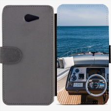 Калъф тип тефтер за Sony Xperia M2 Aqua - yacht