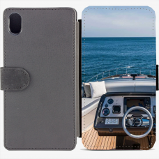 Калъф тип тефтер за Sony Xperia M4 Aqua - yacht