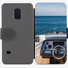 Калъф тип тефтер за Samsung Galaxy S5 mini G800 - yacht
