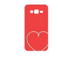 Силиконов гръб за Samsung Galaxy J3 2017 - valentine