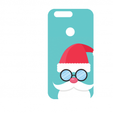 Силиконов гръб за Huawei Honnor 8 - christmas2