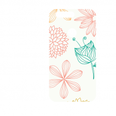 Силиконов гръб за Huawei Honnor 8 - flower
