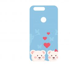 Силиконов гръб за Huawei Honnor 8 - valentine6