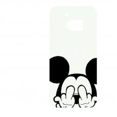 Силиконов гръб за HTC M10 - mickey