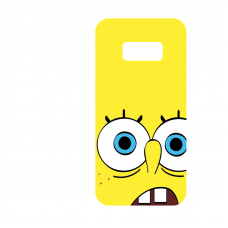 Силиконов гръб за Samsung Galaxy S8 - spongebob-sized